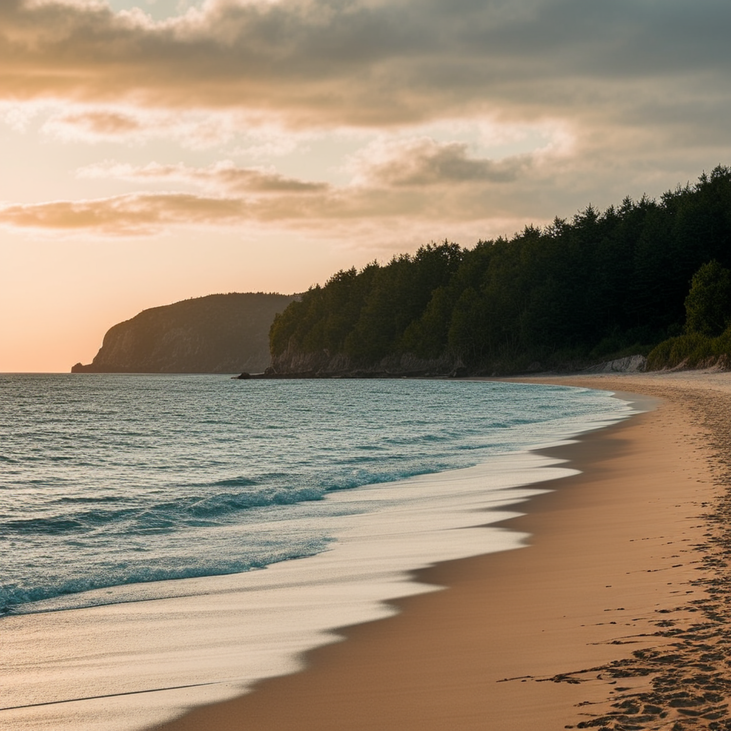 Symbolbild Meer - ein Blick auf eine leere Küste